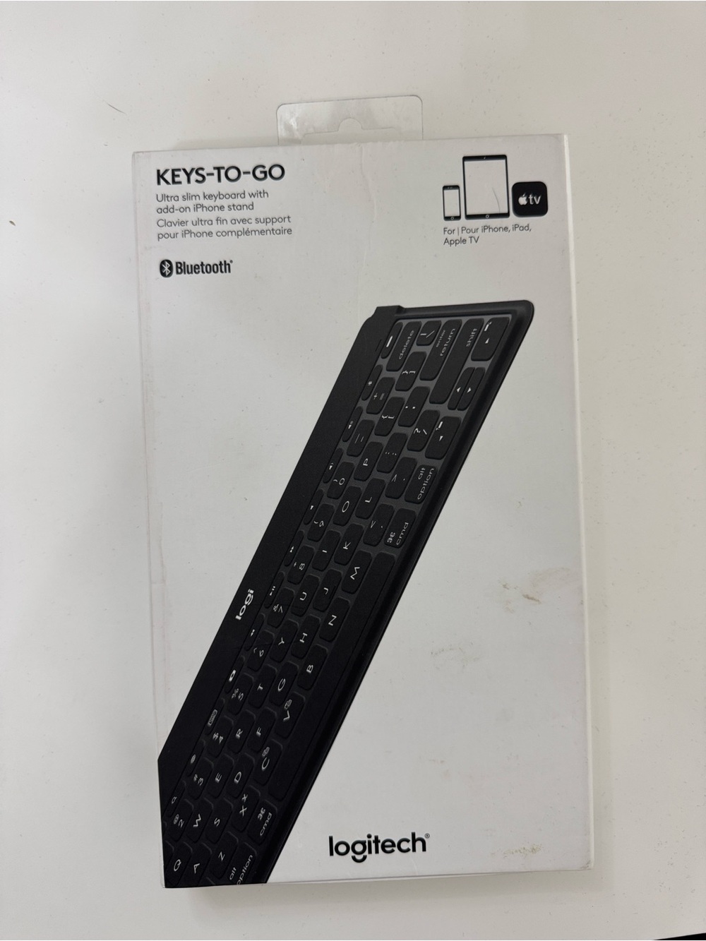 Logitech Slim Bluetooth Keyboard in Black